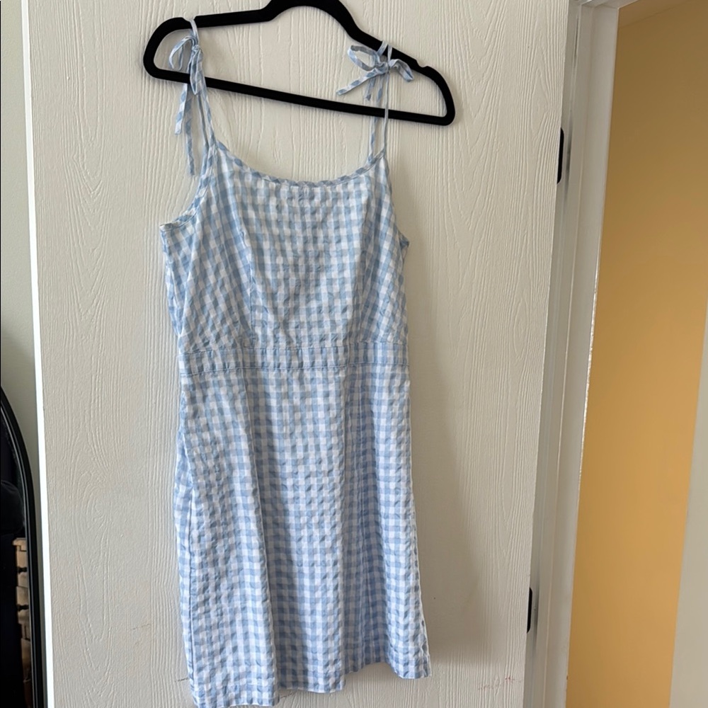 Blue Gingham Sundress